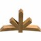 Ekena Millwork Alberta Rough Sawn Timber Gable Bracket, Western Red Cedar, 60"W x 40"H x 6"D x 6"F, 16/12 Pitch GBW060X40X0606ALB00RWR - alternate 3